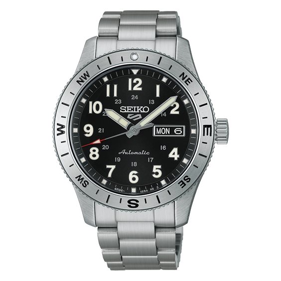 Watch Seiko Man 5 Sport in Steel HDB006K1 - HDB006K1